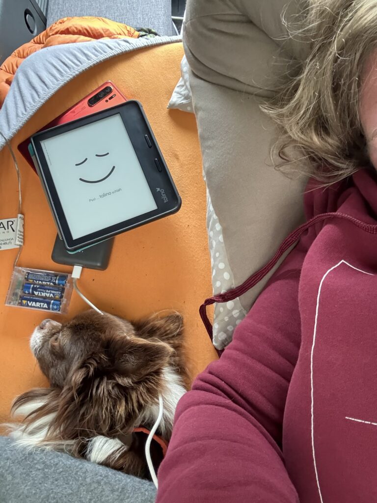 Tolino E-Reader im Camper – Bücher lesen ohne Ballast