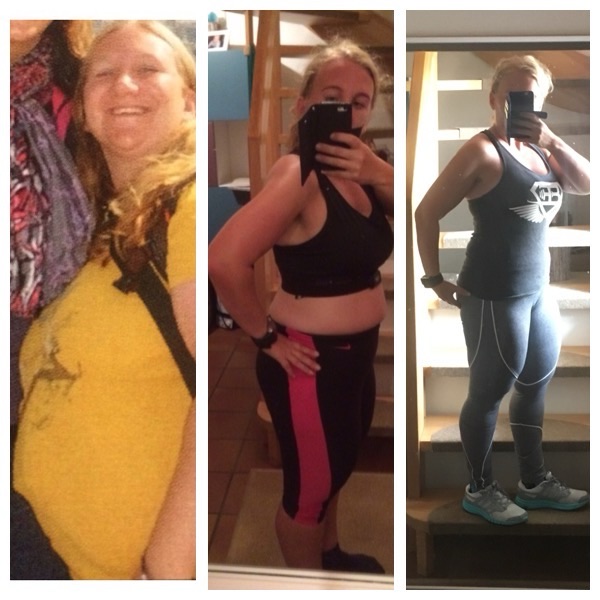 Vorher Nachher Entwicklung mit Sportkleidung – 60 kg abgenommen und neuer Neustart