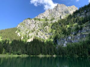 Türkisblaues Hinterburgseeli im Berner Oberland