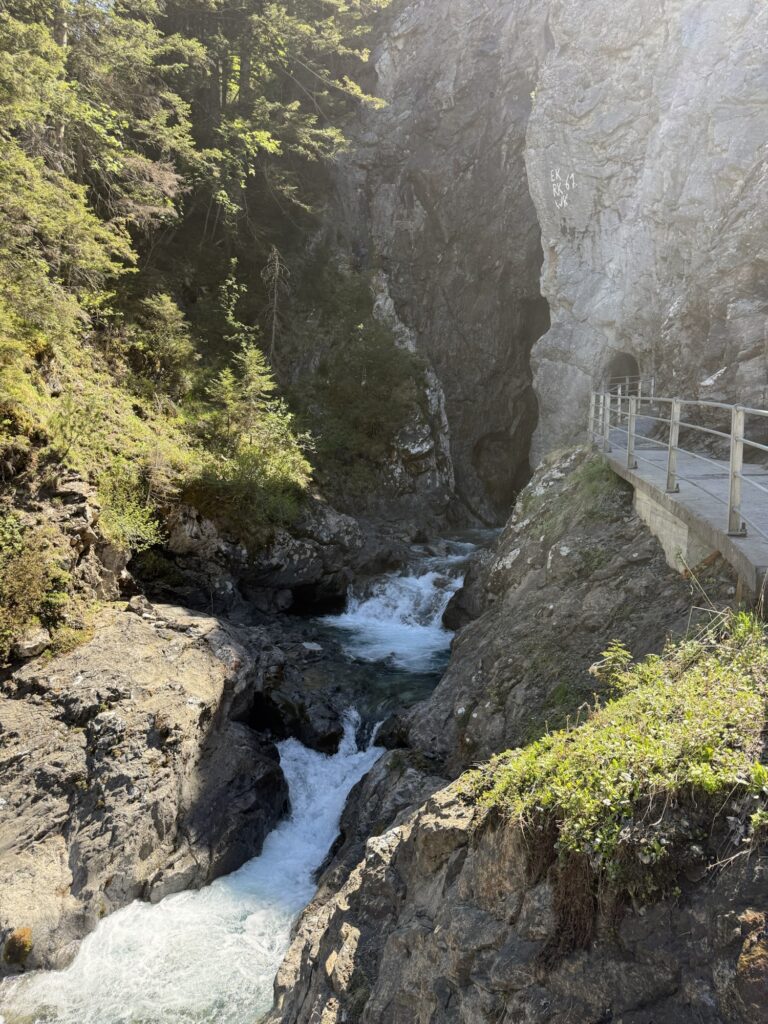 Eingang zur Gletscherschlucht Rosenlaui