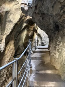 Gletscherschlucht Rosenlaui mit Steg