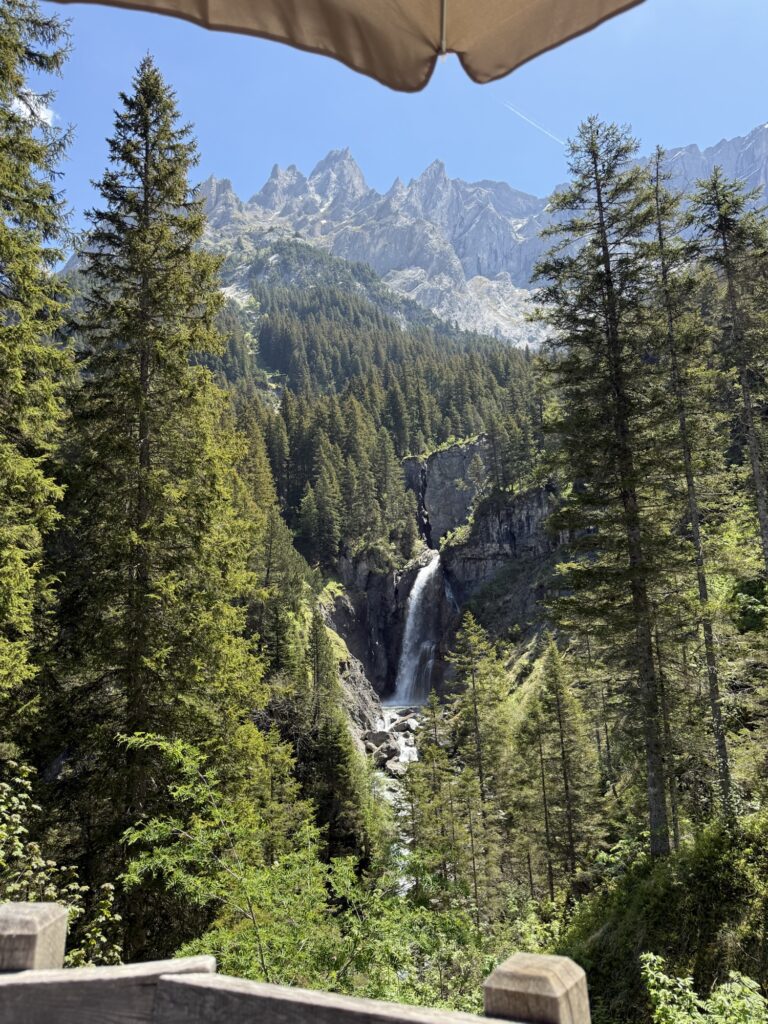 Wasserfall im Rosenlauital