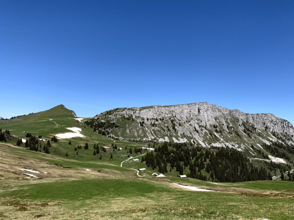 Berglandschaft oberhalb des Seebergsees