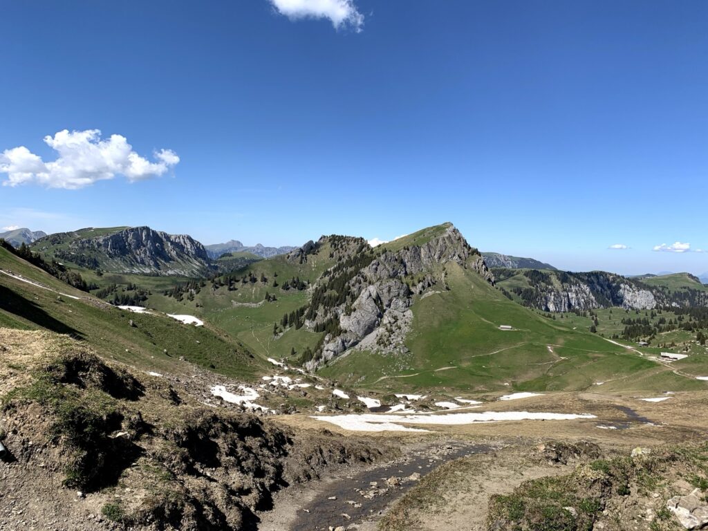 Berglandschaft beim Gubi im Diemtigtal
